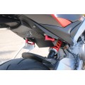 CNC Racing Passenger Rearset / Foot peg Blanking Plate Set / Racing Tie Down Hooks for Aprilia RS 660